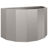 Fioriera Ruggine-Vaso-Contenitore per Piante 90 x 45 x 50 cm