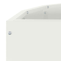 Fioriera Bianco 60 x 30 x 50 cm Acciaio 883718