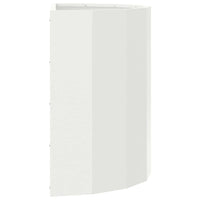 Fioriera Bianco 60 x 30 x 50 cm Acciaio 883718