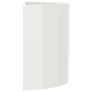 Fioriera Bianco 60 x 30 x 50 cm Acciaio 883718