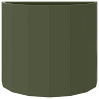 Fioriera Verde oliva 60 x 30 x 50 cm Acciaio 883720