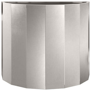 Fioriera Argento 60 x 30 x 50 cm Acciaio inossidabile 883721