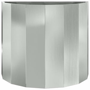 Fioriera Argento 60 x 30 x 50 cm Acciaio zincato 883722