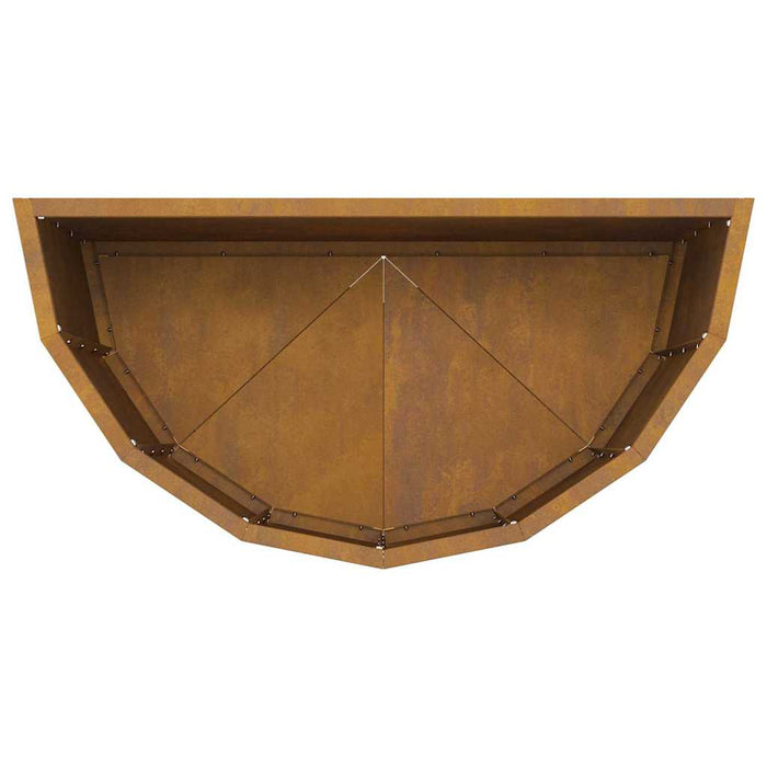 Fioriera Ruggine 60 x 30 x 50 cm 883723