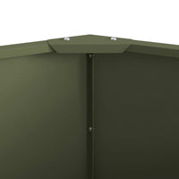 Fioriera Verde oliva 120 x 120 x 35 cm Acciaio 883727