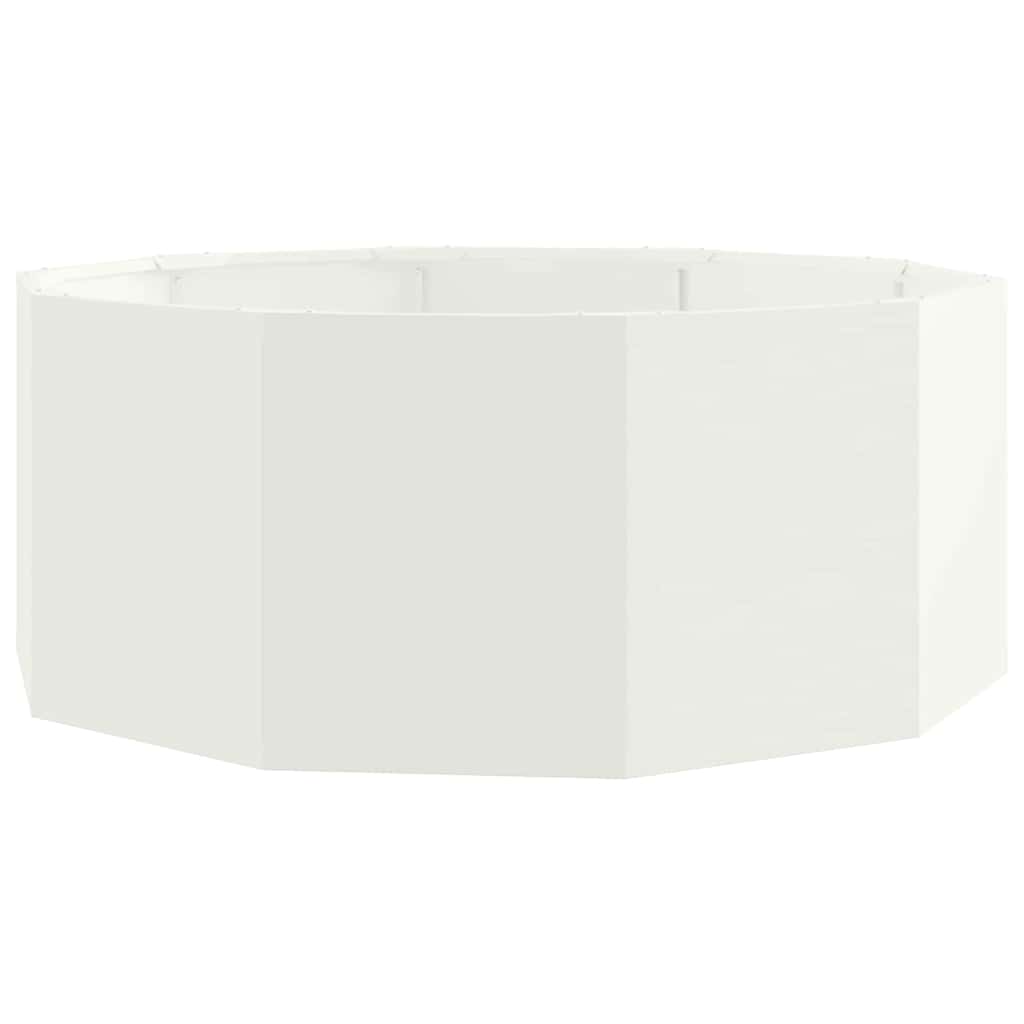 Fioriera Bianco 90 x 90 x 35 cm Acciaio 883732