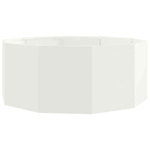 Fioriera Bianco 90 x 90 x 35 cm Acciaio 883732