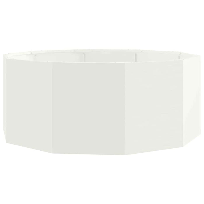 Fioriera Bianco 90 x 90 x 35 cm Acciaio 883732