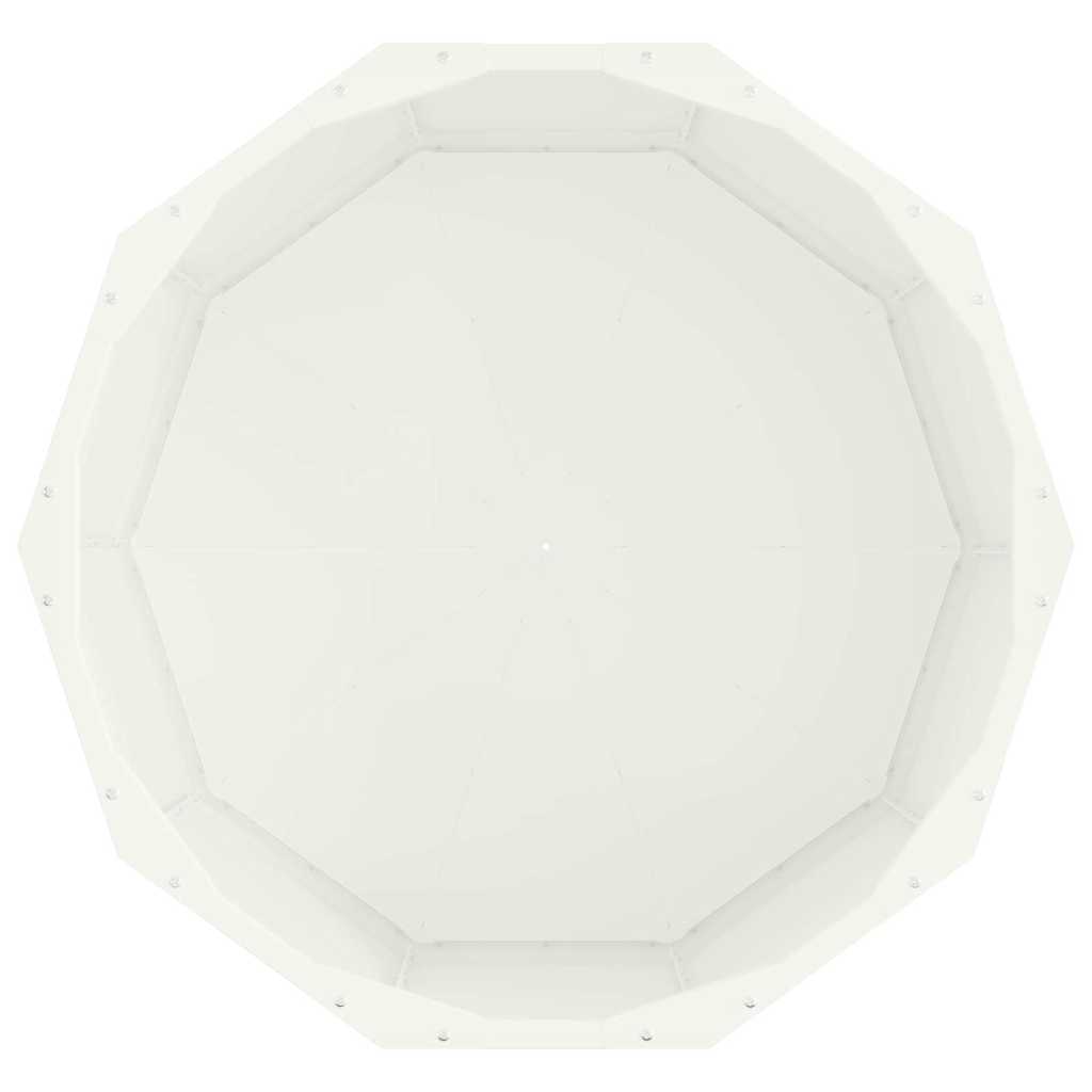 Fioriera Bianco 60 x 60 x 35 cm Acciaio 883739