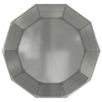 Fioriera Argento 120 x 120 x 50 cm Acciaio zincato 883750