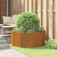 Fioriera Ruggine 120 x 120 x 50 cm 883751