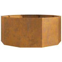 Fioriera Ruggine 120 x 120 x 50 cm 883751