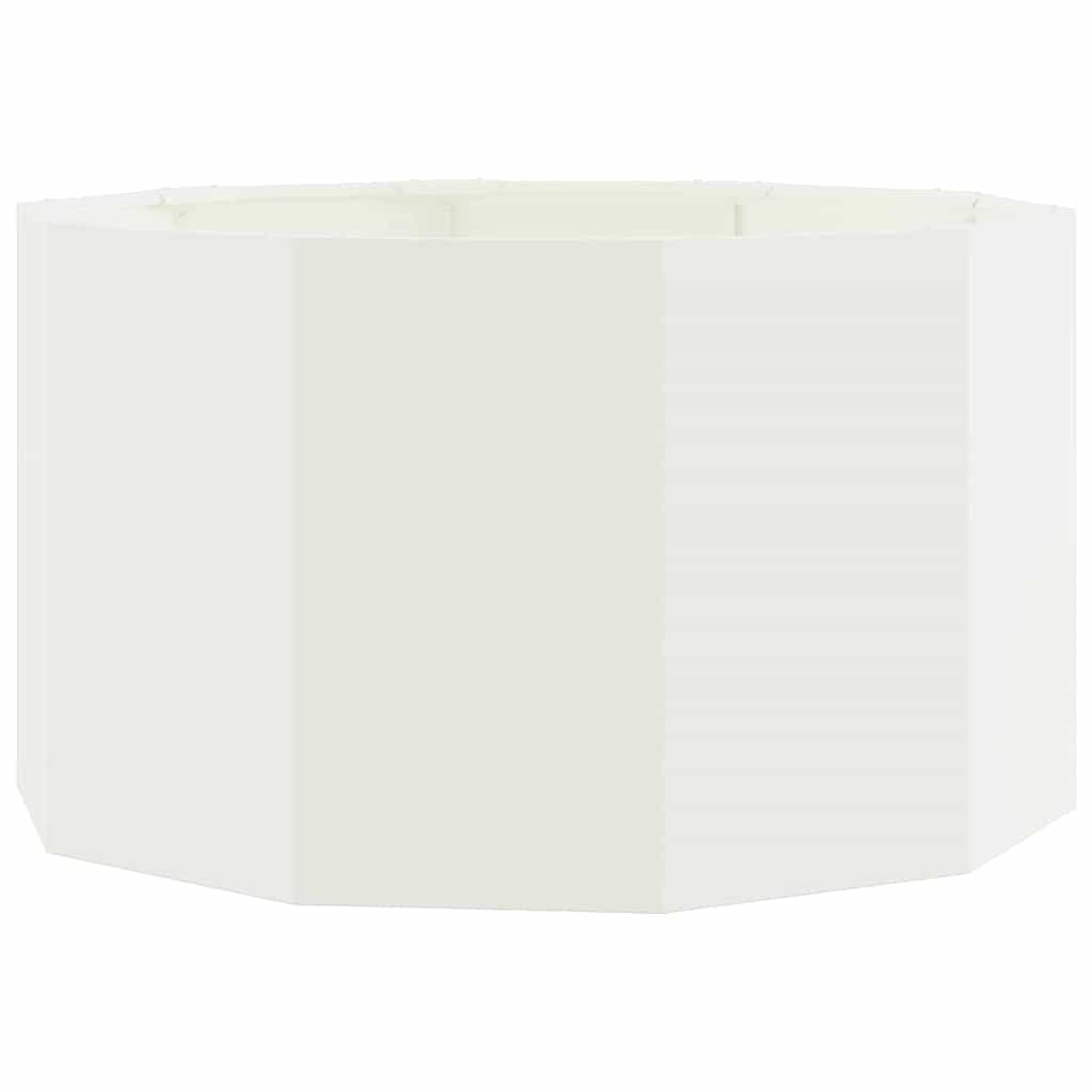 Fioriera Bianco 90 x 90 x 50 cm Acciaio 883753