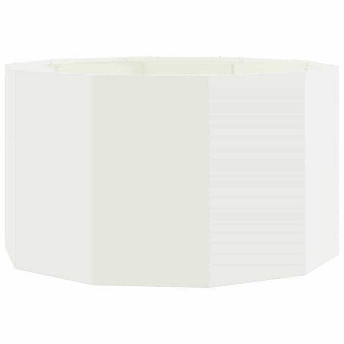 Fioriera Bianco 90 x 90 x 50 cm Acciaio 883753