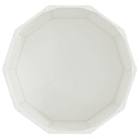 Fioriera Bianco 90 x 90 x 50 cm Acciaio 883753