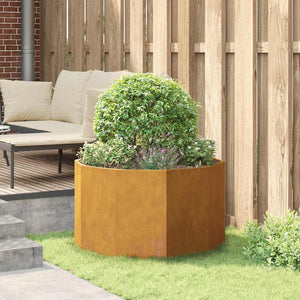 Fioriera Ruggine 90 x 90 x 50 cm 883758