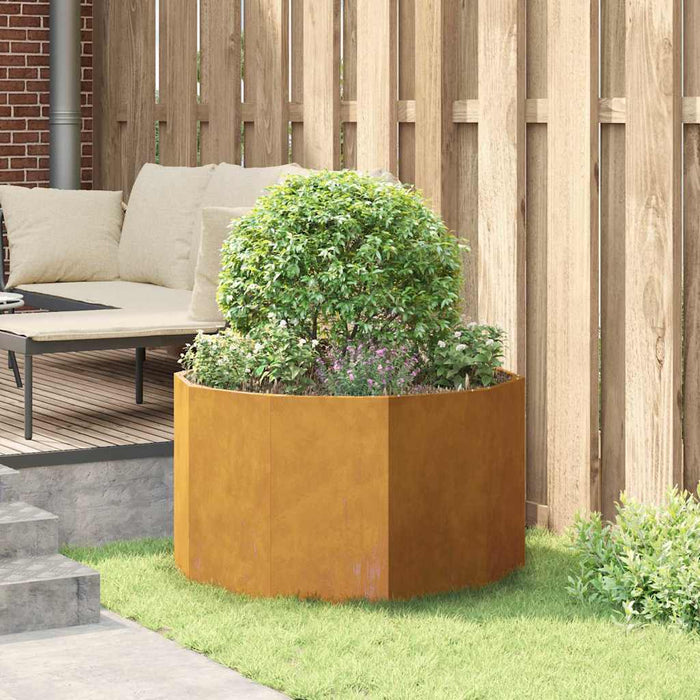 Fioriera Ruggine 90 x 90 x 50 cm 883758