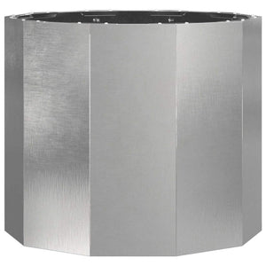 Fioriera Argento 60 x 60 x 50 cm Acciaio inossidabile 883763