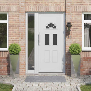 Fioriera 2 pcs Argento 30 x 30 x 75 cm Acciaio inossidabile 883775