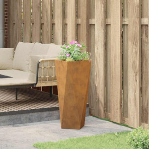 Fioriera Ruggine 30 x 30 x 75 cm 883778