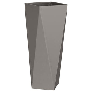 Fioriera 2 pz-Set di 2 Vaso-Contenitore per Piante Ruggine 30 x 30 x 75 cm