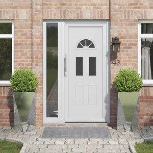 Fioriera 2 pcs Argento 40 x 40 x 75 cm Acciaio zincato 883791