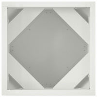 Fioriera Bianco 30 x 30 x 30 cm Acciaio 883810