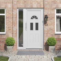 Fioriera 2 pz-Set di 2 Vaso-Contenitore per Piante Argento 30 x 30 x 30 cm Acciaio inossidabile