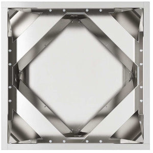 Fioriera Argento 40 x 40 x 40 cm Acciaio inossidabile 883830