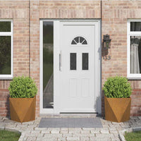 Fioriera 2 pcs Ruggine 50 x 50 x 50 cm 883849