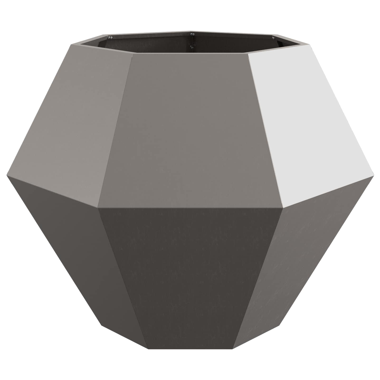 Fioriera 2 pcs Ruggine 100 x 100 x 80 cm 884037