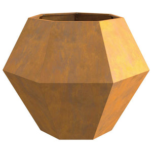 Fioriera 2 pcs Ruggine 100 x 100 x 80 cm 884037