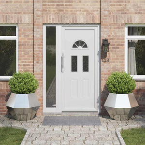 Fioriera 2 pcs Argento 75 x 75 x 60 cm Acciaio zincato 884049