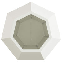 Fioriera Bianco 50 x 50 x 40 cm Acciaio 884054