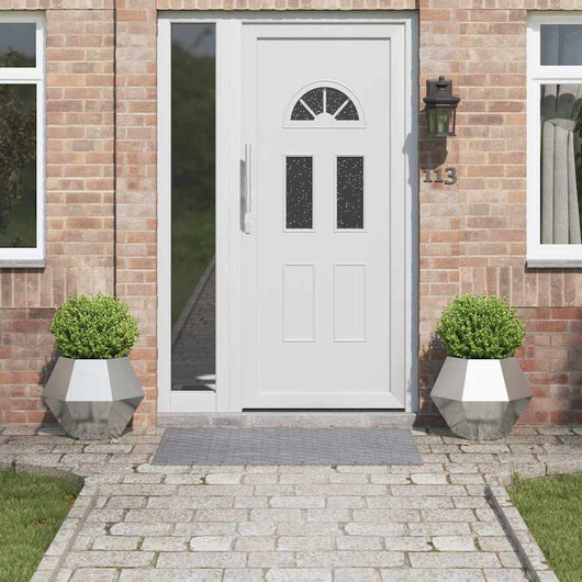 Fioriera 2 pcs Argento 50 x 50 x 40 cm Acciaio inossidabile 884061