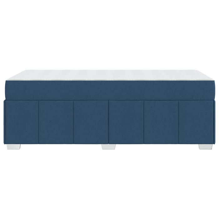 vidaXL Struttura del letto con materasso Blu 80 x 200 cm Tessuto