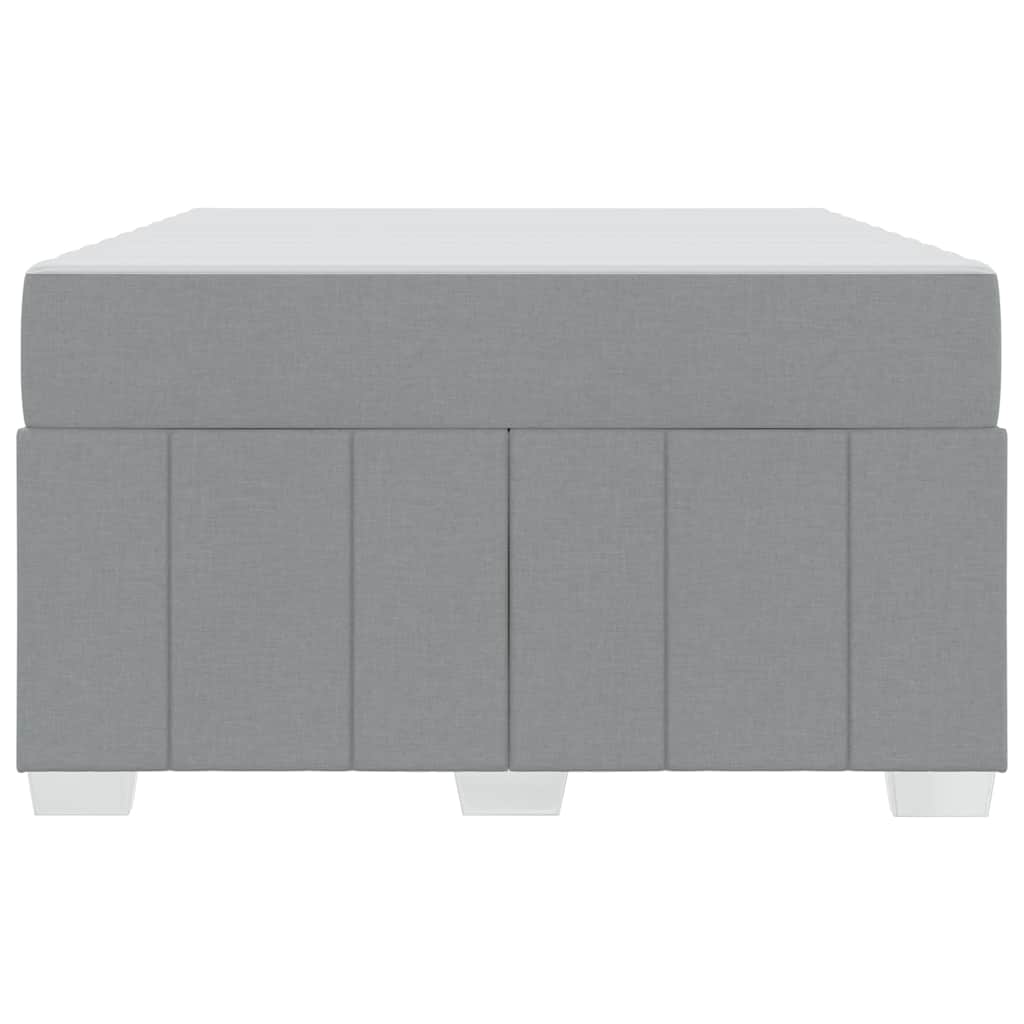 vidaXL Struttura del letto Grigio chiaro 120 x 200 cm Tessuto