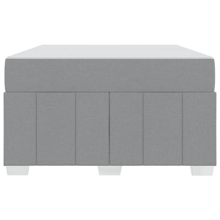 vidaXL Struttura del letto Grigio chiaro 120 x 200 cm Tessuto