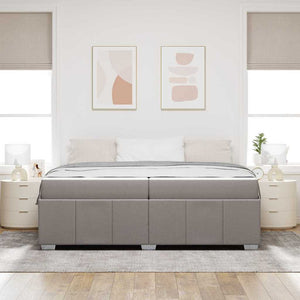 vidaXL Struttura del letto con materasso Talpa 200 x 200 cm Tessuto