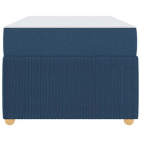 Struttura del letto con materasso Blu 80 x 200 cm Tessuto 3398320