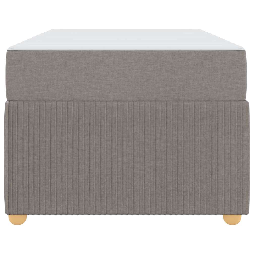 vidaXL Struttura letto con materasso Talpa 90 x 200 cm Tessuto