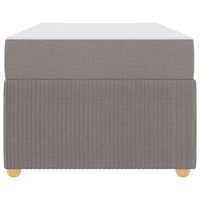 vidaXL Struttura letto con materasso Talpa 90 x 200 cm Tessuto