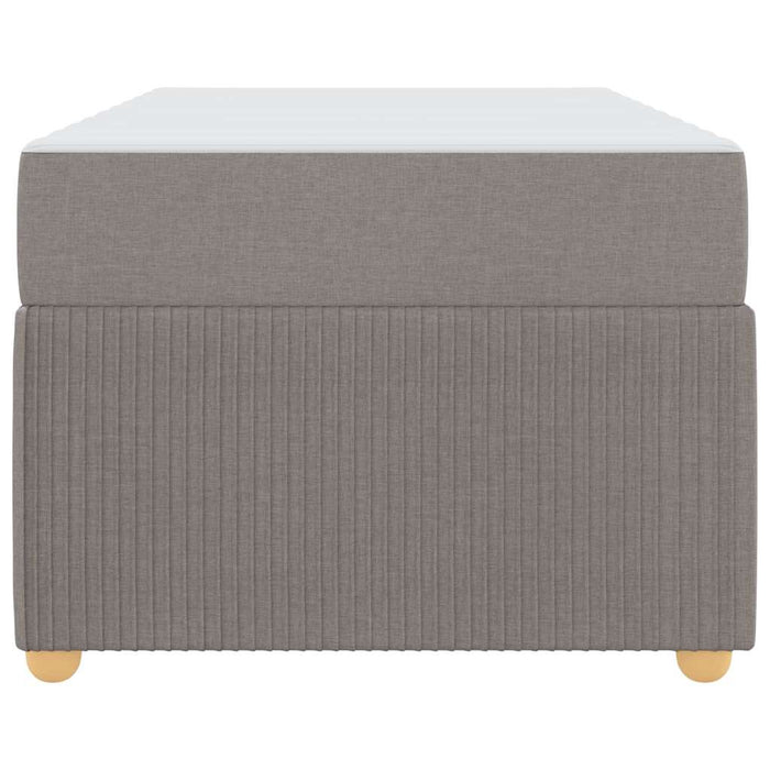 vidaXL Struttura letto con materasso Talpa 90 x 200 cm Tessuto