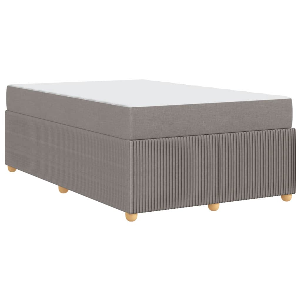 vidaXL Struttura letto con materasso Talpa 120 x 190 cm Tessuto