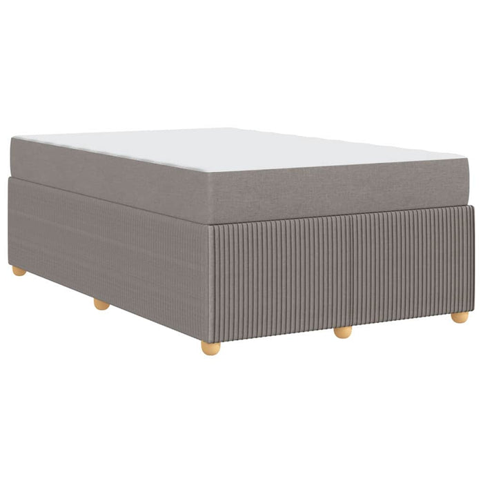 vidaXL Struttura letto con materasso Talpa 120 x 190 cm Tessuto