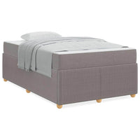 vidaXL Struttura letto con materasso Talpa 120 x 190 cm Tessuto
