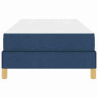 Letto a molle con materasso-Struttura Letto con Materasso Blu 90 x 200 cm Tessuto 706813