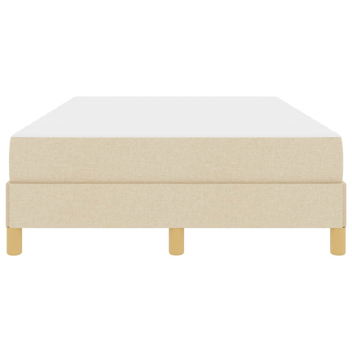 Letto a molle Crema 120 x 190 cm Tessuto 3398554