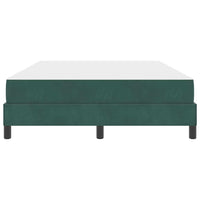 Letto a molle con materasso Verde Scuro 140 x 210 cm Tessuto 3398746