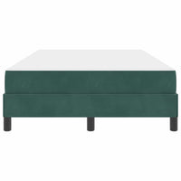 Letto a molle con materasso Verde Scuro 120 x 220 cm Tessuto 3398788
